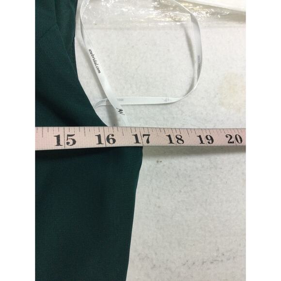 AW BRIDAL 8 M Emerald green beaded long sleeve mother of the bride dress NEW 0B8 - Picture 5 of 8